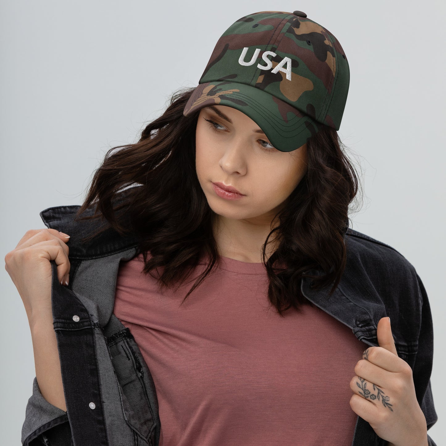 USA Camouflage Hat