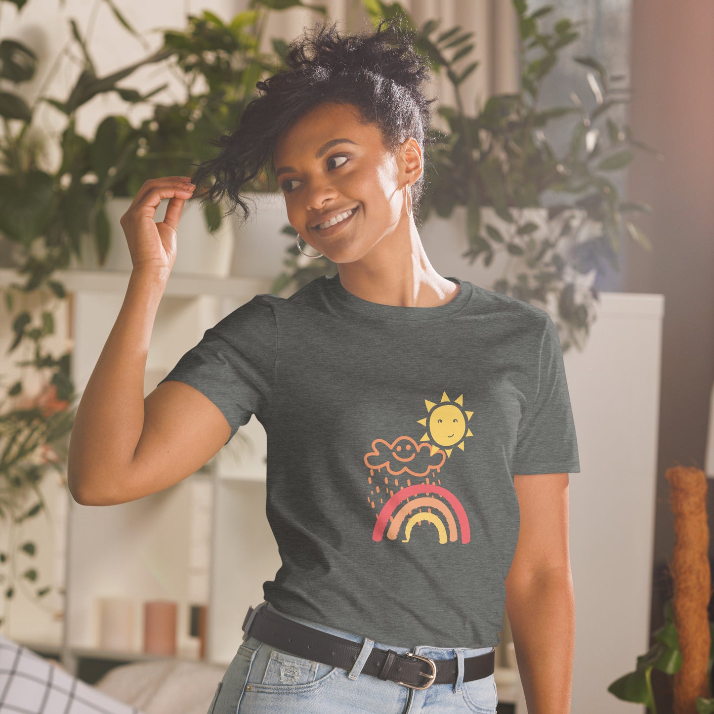 Sunshine Rain and Rainbow T-Shirt