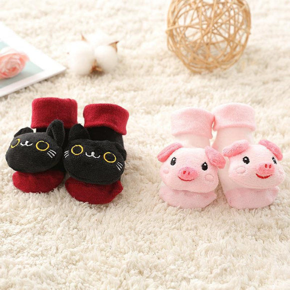 Farm Animal Anti-Slip Socks For Children
