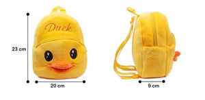 Yellow Duck Plush Backpacks for Toddlers