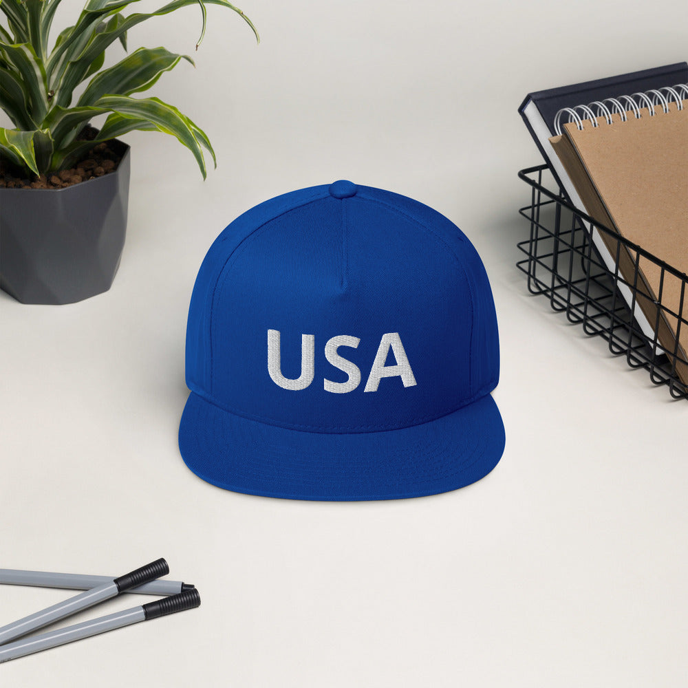 USA Flat Cap