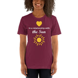 In a Relation with the Sun T-shirt For Women