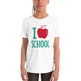 I Love School Youth T-Shirt